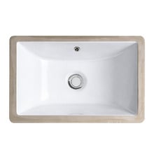 Cambridge Curved White Ceramic Undermount Basin